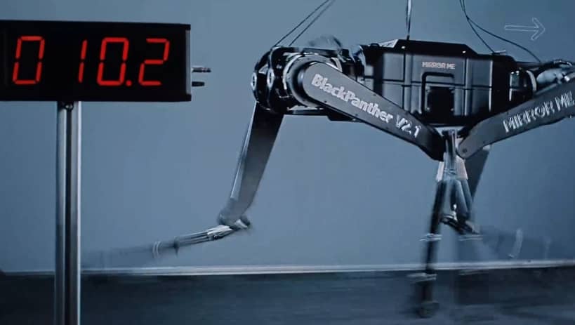 Черная пантера 2.0: представлена самая быстрая робособака в мире